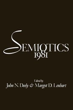portada Semiotics 1981 (en Inglés)