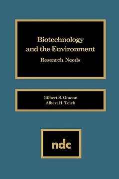 portada biotechnology and the environment: research needs (in English)
