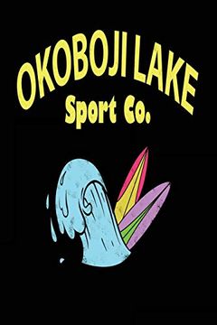 portada Okoboji Lake Sport co: Blank Lined Journal - Okoboji Lake Journal 
