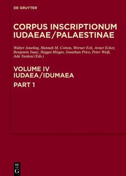 portada Iudaea / Idumaea vol 1 (in English)