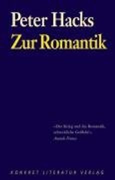 portada Zur Romantik (in German)