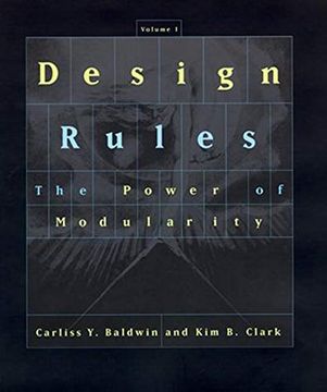 portada Design Rules: The Power of Modularity (The mit Press) (in English)