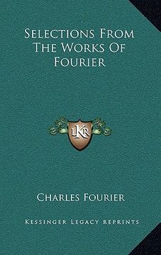 portada selections from the works of fourier (in English)