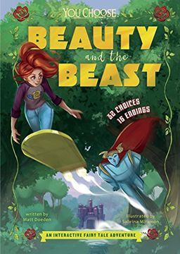 portada Beauty and the Beast: An Interactive Fairy Tale Adventure (You Choose: Fractured Fairy Tales) 
