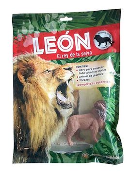 portada Mi animal salvaje favorito - León el rey de la selva (in Spanish)