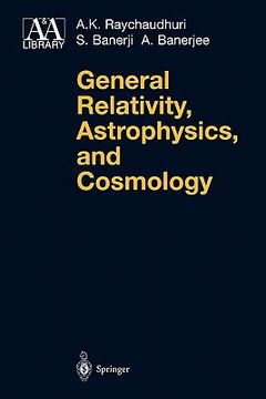 portada general relativity, astrophysics, and cosmology (en Inglés)