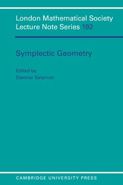 portada Symplectic Geometry Paperback (London Mathematical Society Lecture Note Series) (in English)