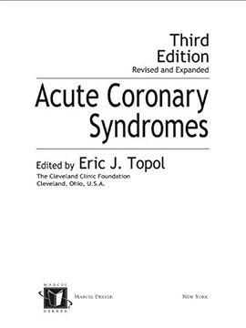 portada Acute Coronary Syndromes (Fundamental and Clinical Cardiology) 