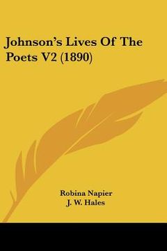 portada johnson's lives of the poets v2 (1890) (en Inglés)