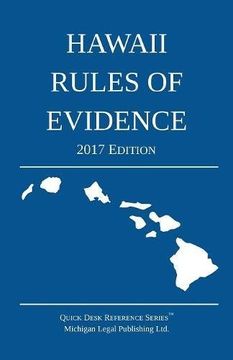 portada Hawaii Rules of Evidence; 2017 Edition