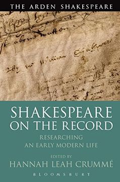 portada Shakespeare on the Record: Researching an Early Modern Life (in English)