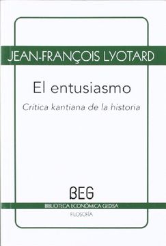 portada Entusiasmo, el Critica Kantiana de la Historia (in Spanish)