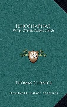 portada jehoshaphat: with other poems (1815) (en Inglés)