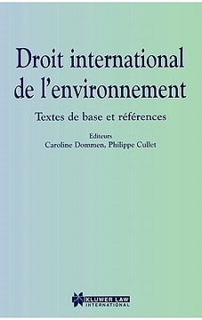 portada droit international de l'environnement (en Inglés)