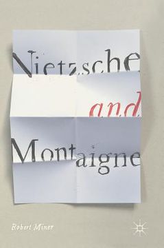 portada Nietzsche and Montaigne (en Inglés)