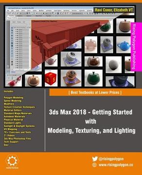 portada 3ds Max 2018 - Getting Started with Modeling, Texturing, and Lighting (en Inglés)
