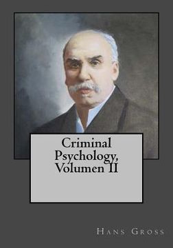 portada Criminal Psychology, Volumen II (en Inglés)