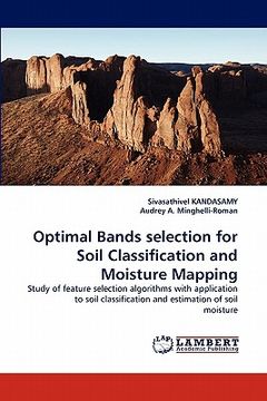 portada optimal bands selection for soil classification and moisture mapping (en Inglés)