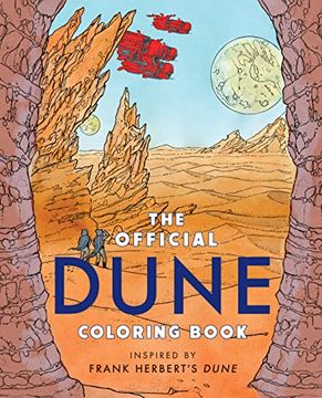 portada The Official Dune Coloring Book (en Inglés)