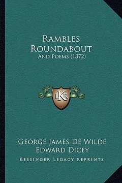 portada rambles roundabout: and poems (1872) (en Inglés)