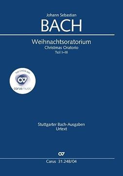 portada J. S. Bach: Weihnachtsoratorium, Teile I-Iii: Kantaten I-Iii