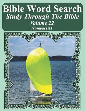 portada Bible Word Search Study Through The Bible: Volume 22 Numbers #1 (en Inglés)