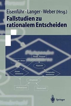 portada Fallstudien zu Rationalem Entscheiden (Springer-Lehrbuch) (en Alemán)