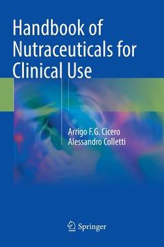 portada Handbook of Nutraceuticals for Clinical Use (en Inglés)