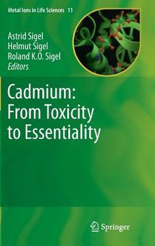portada cadmium: from toxicity to essentiality (en Inglés)