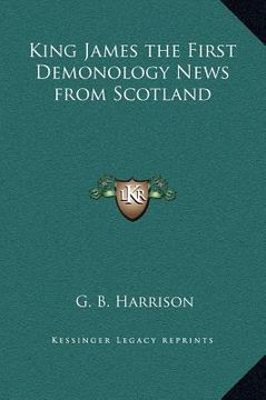 portada king james the first demonology news from scotland (in English)