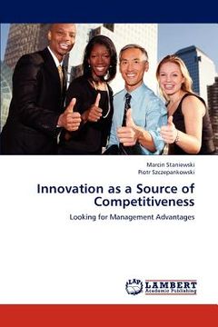 portada innovation as a source of competitiveness (en Inglés)