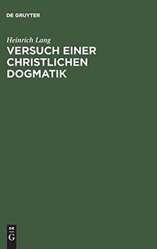 portada Versuch Einer Christlichen Dogmatik: Allen Denkenden Christen Dargeboten (in German)