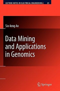 portada data mining and applications in genomics (en Inglés)