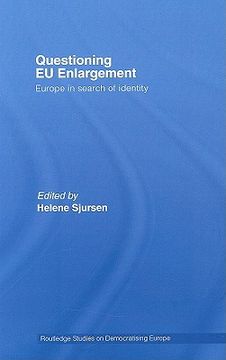 portada questioning eu enlargement: europe in search of identity (en Inglés)