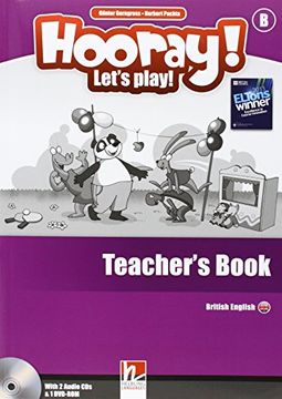 portada Hooray! Let's Play! Level b. Teacher's Book. Con Cd-Audio (Helbling Primary) (in Spanish)