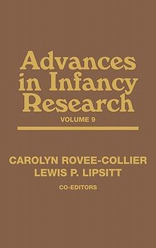 portada advances in infancy research, volume 9 (en Inglés)