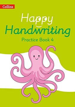 portada Practice Book 4 (Happy Handwriting) (en Inglés)