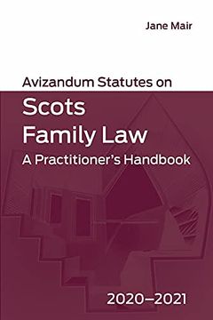 portada Avizandum Statutes on Scots Family Law: A Practitioner'S Handbook, 2021-2022 