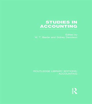 portada Studies in Accounting (en Inglés)