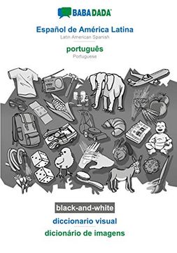 portada Babadada Black-And-White, Español de América Latina - Português, Diccionario Visual - Dicionário de Imagens: Latin American Spanish - Portuguese, Visual Dictionary