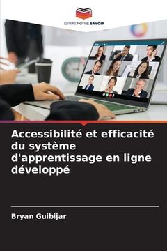 portada Accessibilité et efficacité du système d'apprentissage en ligne développé (en Francés)
