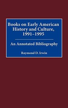 portada Books on Early American History and Culture, 1991-1995: An Annotated Bibliography 