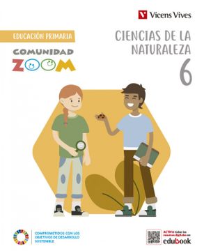 portada Ciencias de la Naturaleza 6º Educacion Primaria Comunidad Zoom mec (in Spanish)