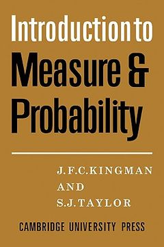 portada Introdction to Measure and Probability (in English)