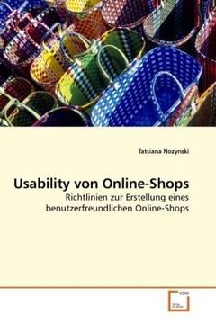 portada Usability von Online-Shops