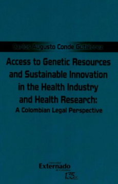 portada Access to Genetic Resources and Sustainable Innovation (en Inglés)