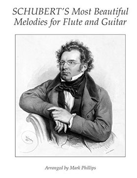 portada Schubert's Most Beautiful Melodies for Flute and Guitar (en Inglés)
