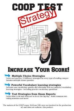 portada COOP Test Strategy: Winning Multiple Choice   Strategies for the Test for the Cooperative Admissions Exam