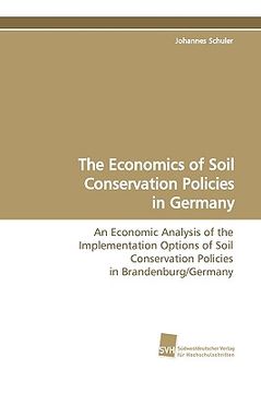 portada the economics of soil conservation policies in germany (en Inglés)