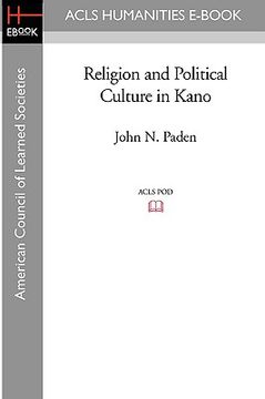 portada religion and political culture in kano (en Inglés)